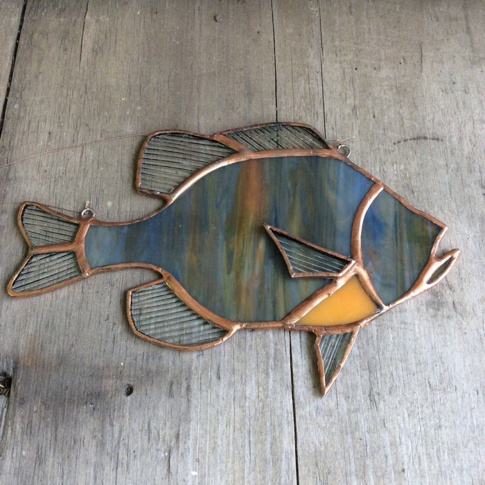 Stained Glass Sunfish by Doug Law