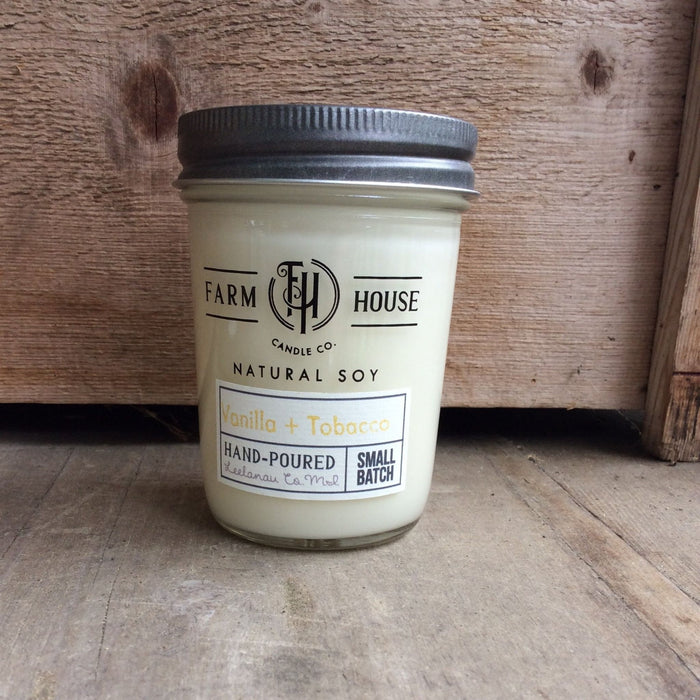 Vanilla + Tobacco - Farm House Candle Co.