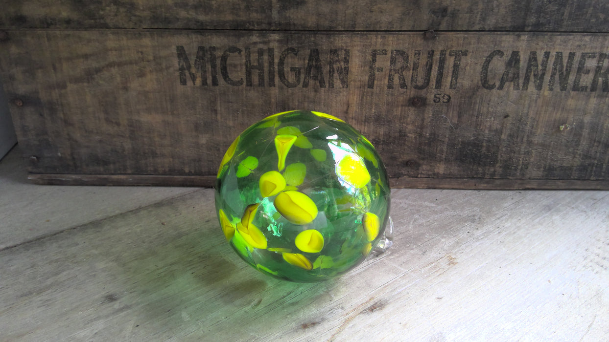 Glass Ball Ornament by Windblown Glass (Rick Shapero)