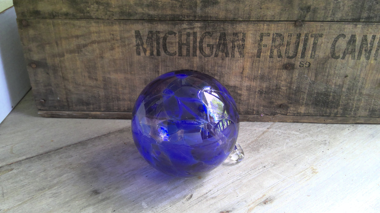 Glass Ball Ornament by Windblown Glass (Rick Shapero)