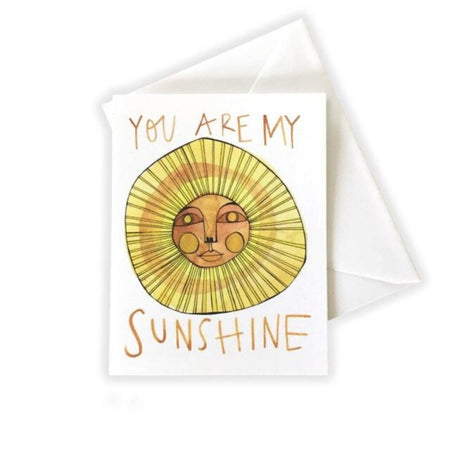 You Are My Sunshine Card by Katie Eberts Illustration