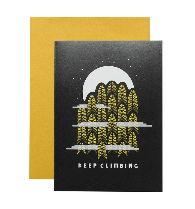 Woosah Outfitters - Keep Climbing Card