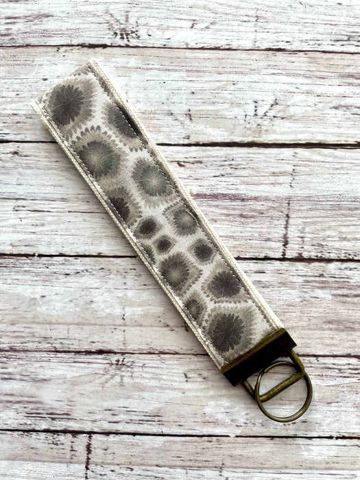 Petoskey Keychain Wristlet or Key Fob by Rachel Joy Designs