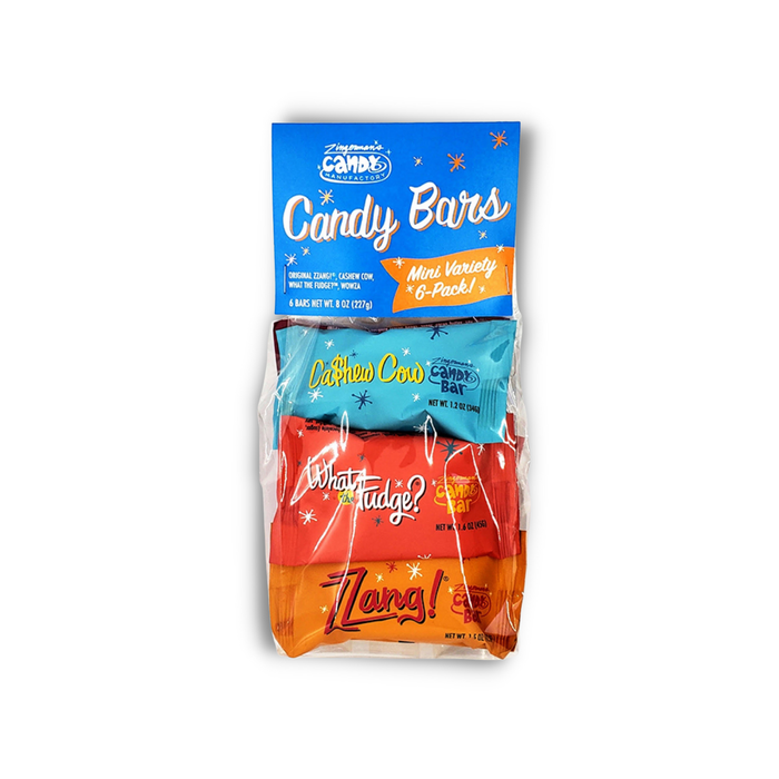 6-Pack Mini Variety Candy Bars