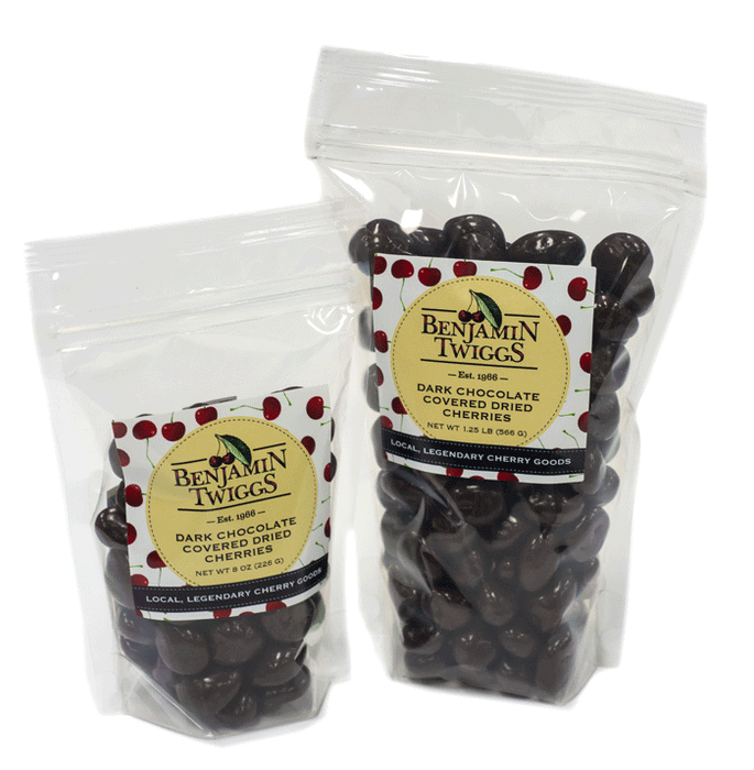 Dark Chocolate Covered Dried Cherries by Benjamin Twiggs