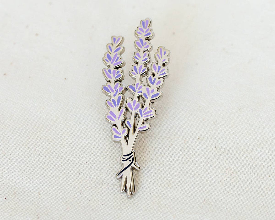 Lavender Enamel Pin by Wildship Studio