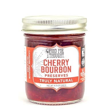 Cherry Bourbon Preserves - Food for Thought
