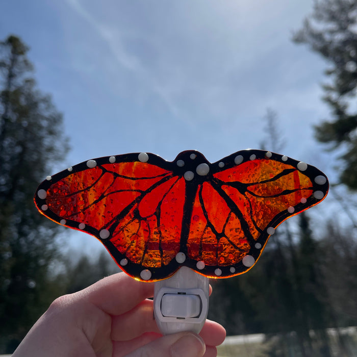 Monarch Butterfly Night Light by CristyGlass