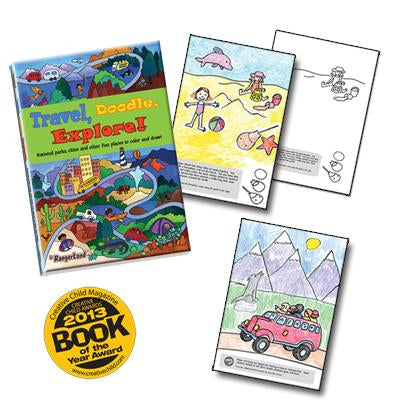 Jr. Rangerland Travel, Doodle, Explore Activity Book