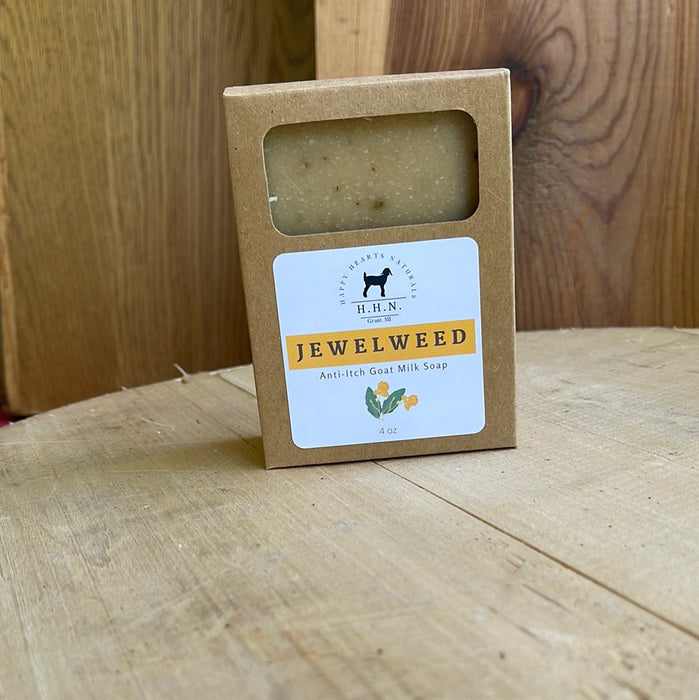 Jewelweed Anti-itch Goat Milk Soap by Happy Hearts Naturals