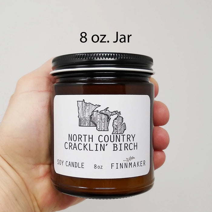 North Country Cracklin' Birch Candle by Finnmaker