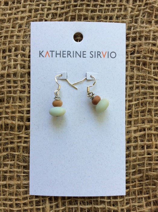 Earrings by Katherine Sirvio