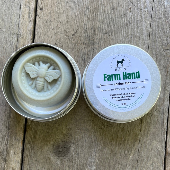 Farm Hand Lotion Bar by Happy Hearts Naturals