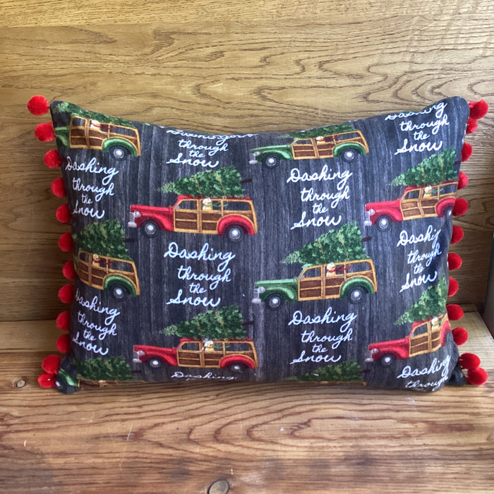 Dashing Through the Snow Pillow by Kaydee’s Keepers