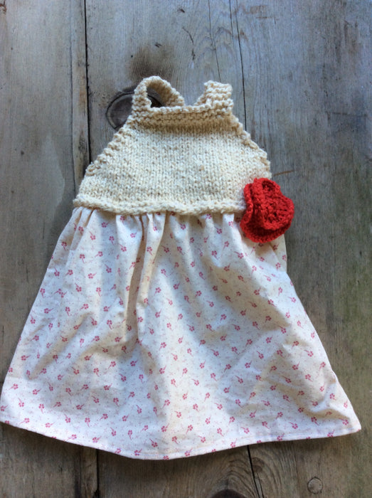 Posie Sundress by The Scrappy Knitter 100% Cotton
