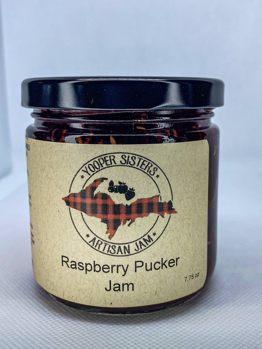 Raspberry Pucker Jam by Yooper Sisters
