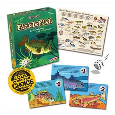 Jr. Rangerland Fickle Fish Card and Dice Game