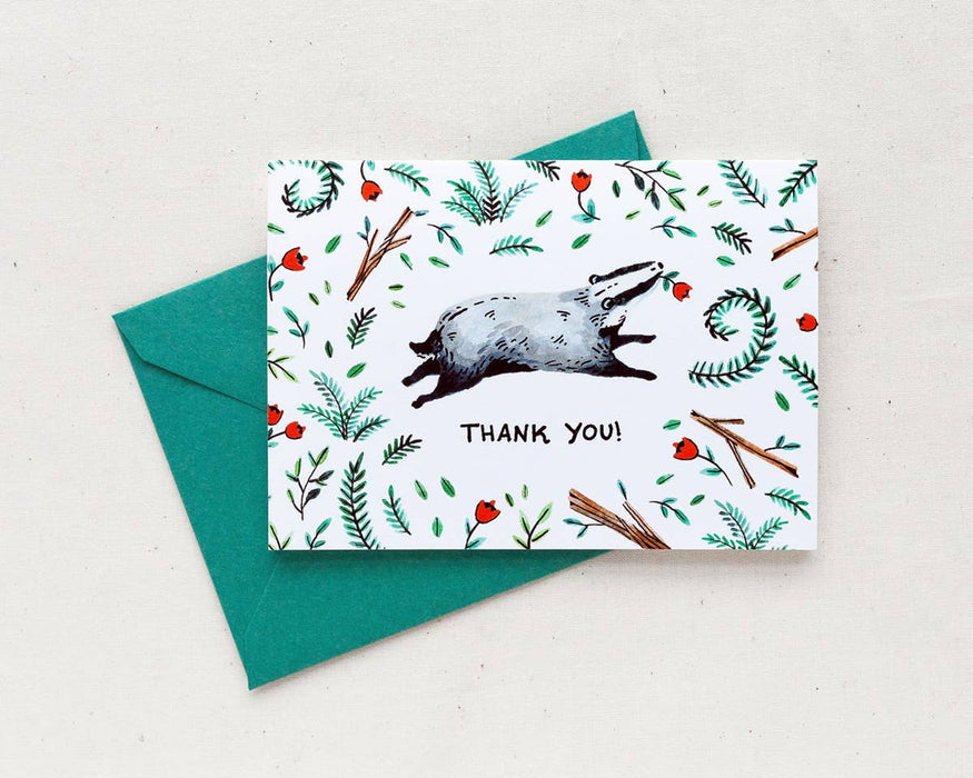 Thank You Card Set by Wildship Studio