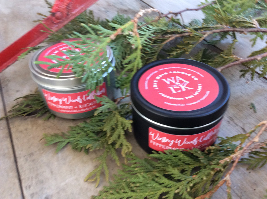 Peppermint + Eucalyptus by Long Walk Candle Co