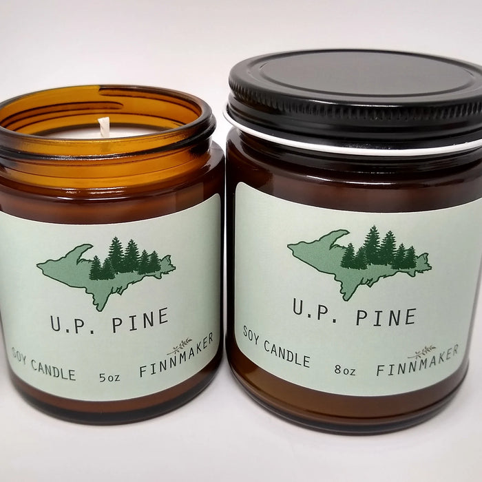 U.P. Pine Candle by Finnmaker